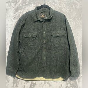 Freedom Foundry Shacket Shirt Jacket Men’s XXL Green Cotton